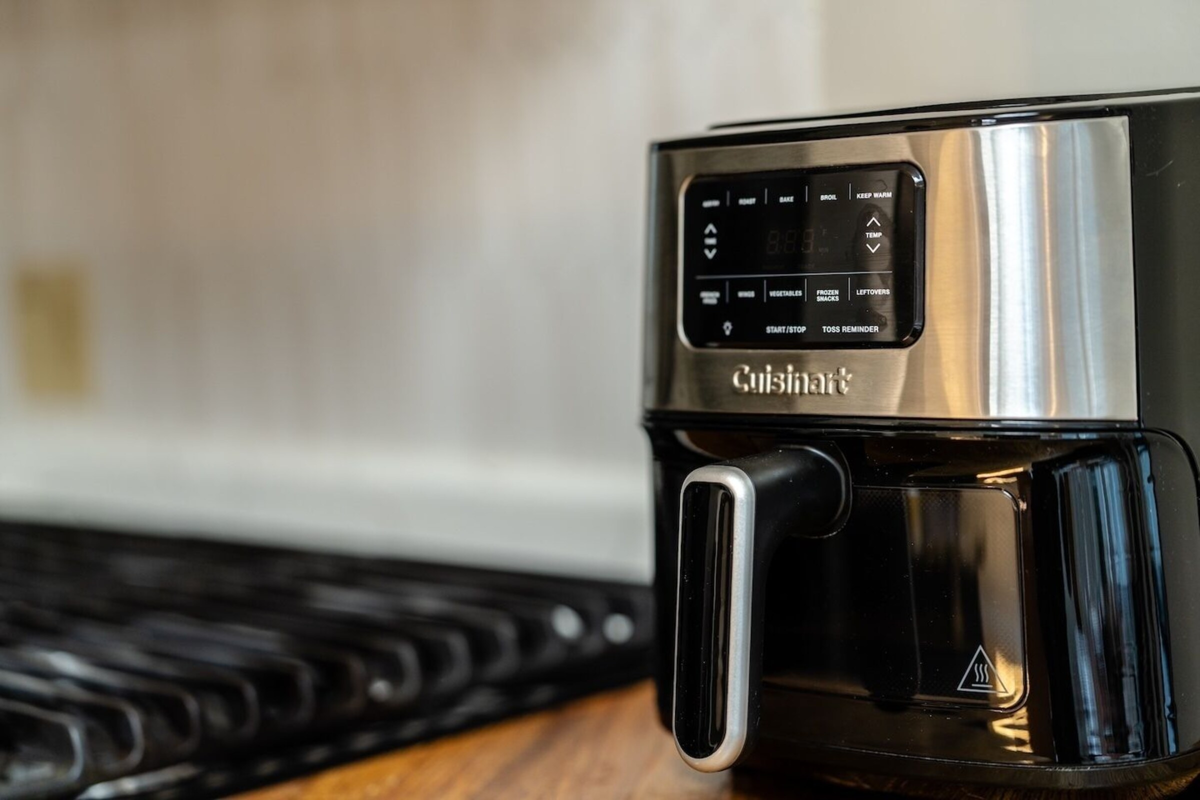Air fryer on the kitchen counter